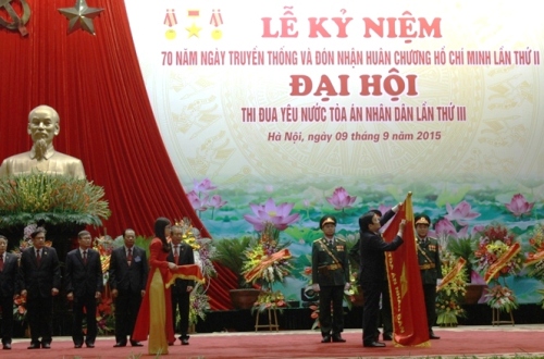 ສານປະຊາຊົນສູງສຸດຈັດພິທີສະເຫຼີມສະຫຼອງ70ປີແຫ່ງວັນມູນເຊື້ອ